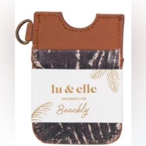 The Paradise Palm Elastic Wallet | By: Lu & Elle
